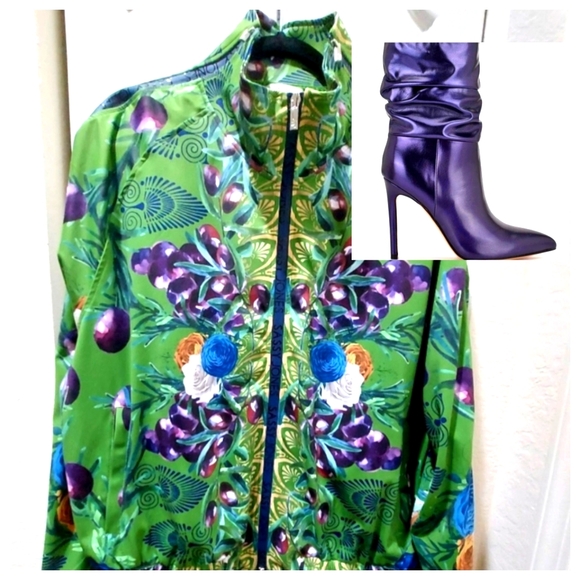 Olive Grove Ulana jogger w/ style idea picture.  Rare RTW Find. - Picture 2 of 3